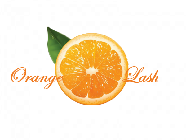 Логотип компании Orange Lash Studio